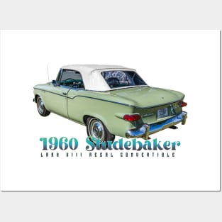 1960 Studebaker Lark VIII Regal Convertible Posters and Art